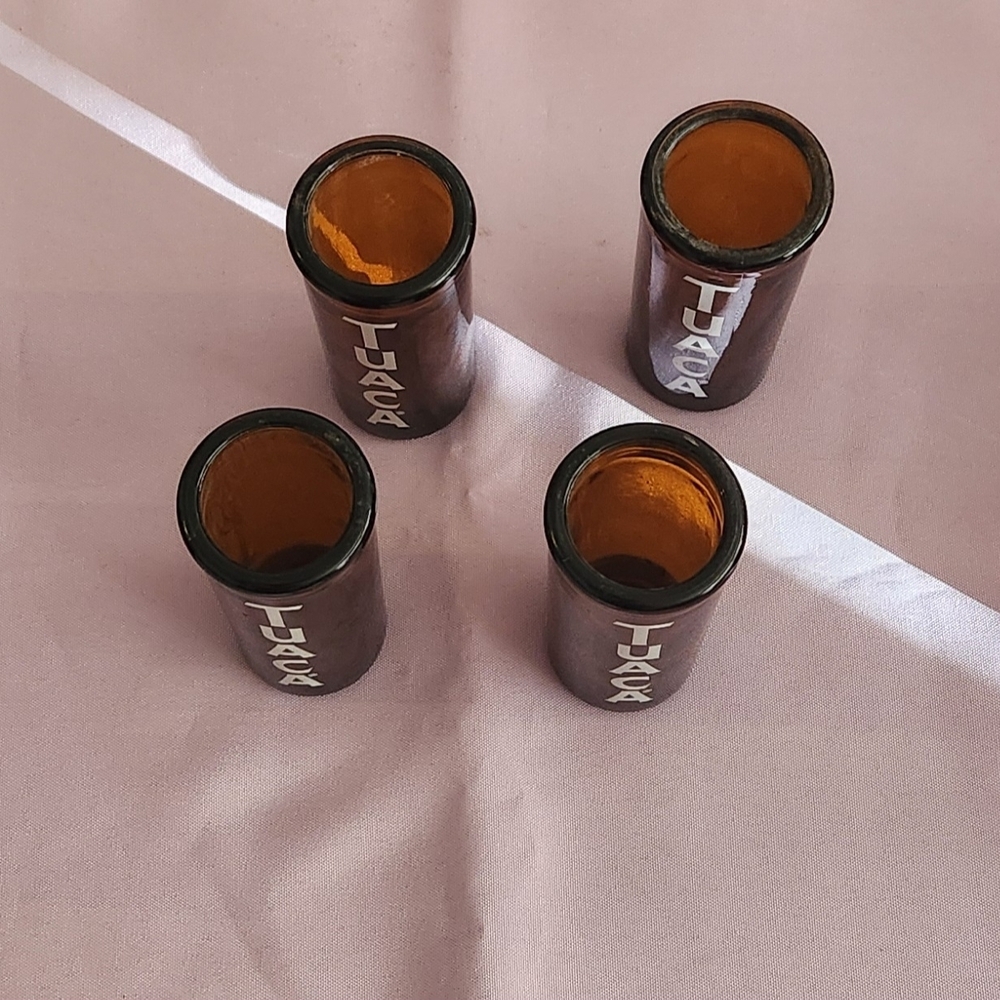 Tuaca Brown Shot Glasses Set